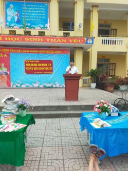 Trường Tiểu học Tân Thành hưởng ứng ngày sách  Việt Nam 21/4/2025