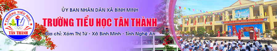 Websie Trường Tiểu Học Tân Thành  - Nghệ An